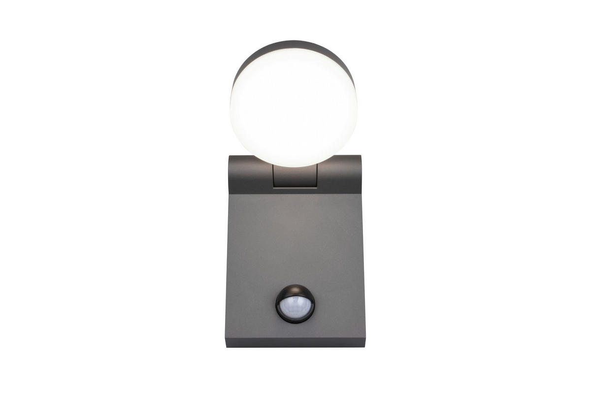 AUßENWANDLEUCHTE 10/19 cm   - Anthrazit, Basics, Metall (10/19cm)