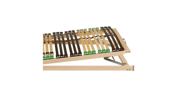 LATTENROST 90/200 cm  - Naturfarben/Braun, Basics, Holz/Kunststoff (90/200cm) - Novel