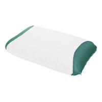 NACKENSTÜTZKISSEN  - Weiß/Mintgrün, Textil (60/40/10cm) - Sleeptex