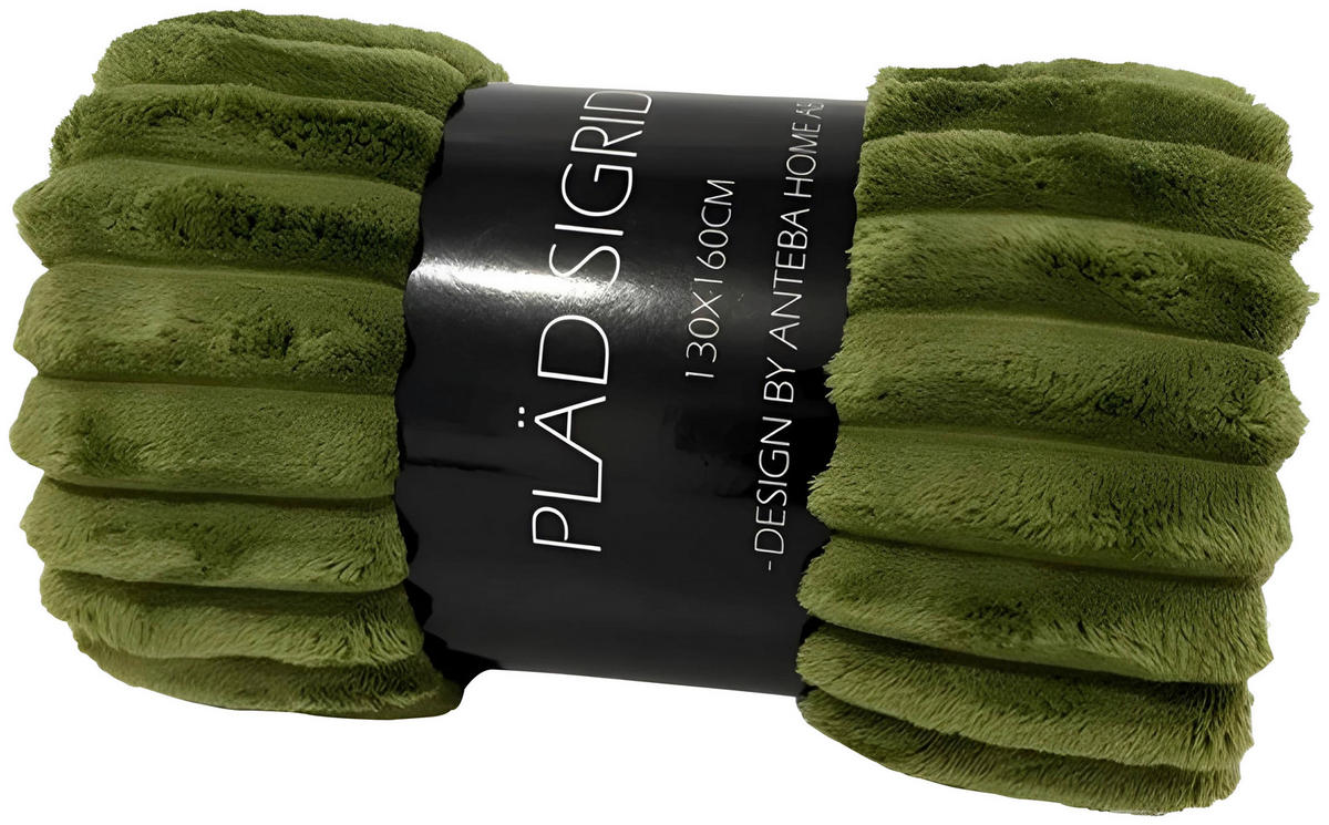 FILT 130/160 cm  - grön, Design, textil (130/160cm)