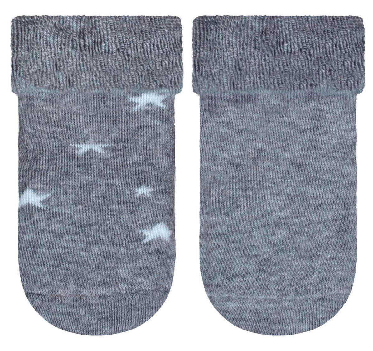 SOCKEN  - Weiß/Grau, Basics, Textil (21/22null) - My Baby Lou