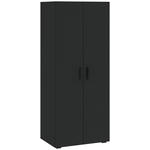 KLEIDERSCHRANK  in Anthrazit  - Anthrazit/Schwarz, KONVENTIONELL, Holzwerkstoff/Kunststoff (74/179/52cm) - Carryhome