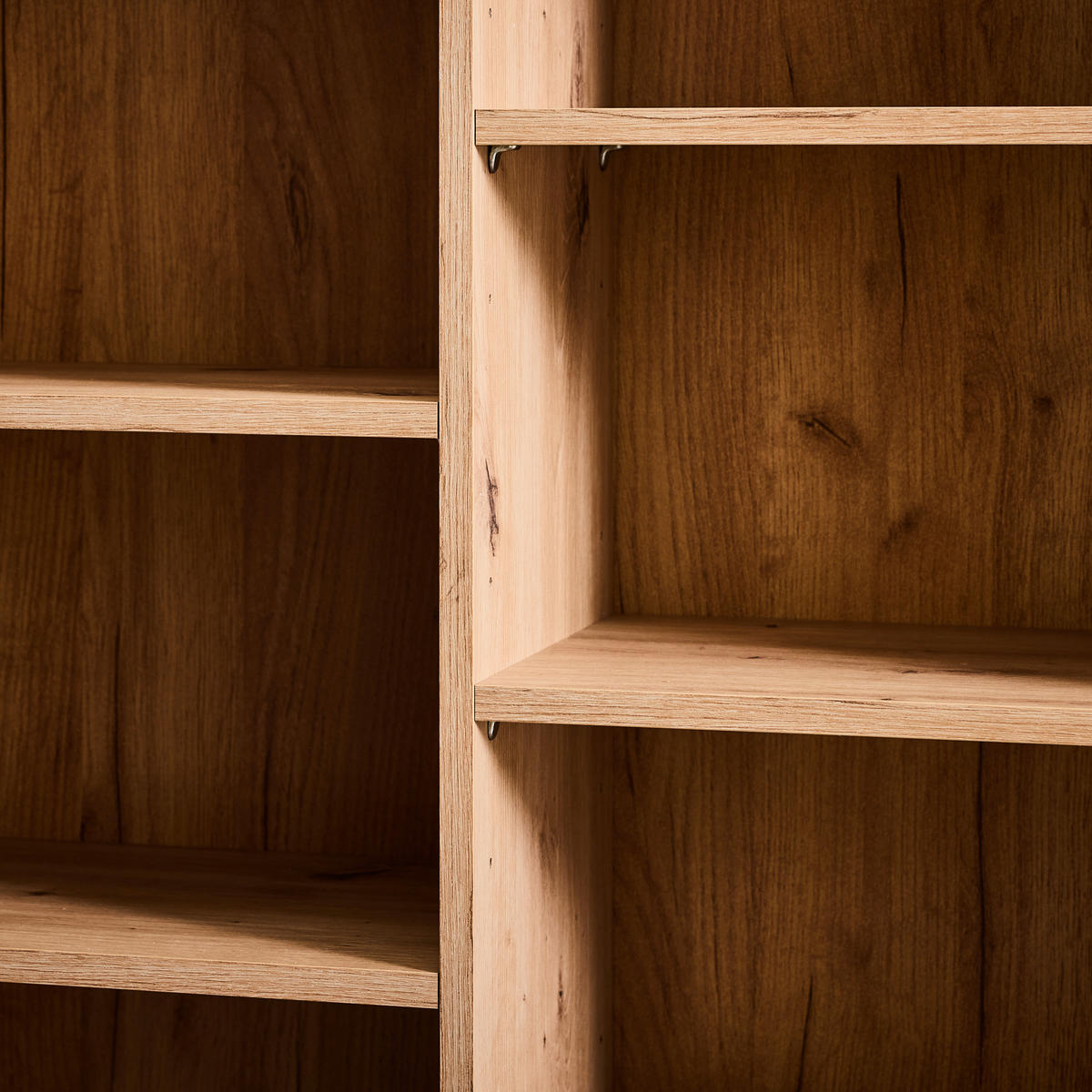 GARDEROBE 4-teilig  in 150/190/32 cm  - Anthrazit/Eiche Artisan, Design, Glas/Holzwerkstoff (150/190/32cm) - MID.YOU