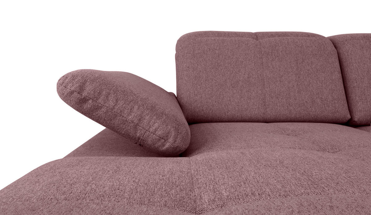 WOHNLANDSCHAFT in Beere  - Beere/Grau, Design, Textil/Metall (173/328/215cm) - MID.YOU