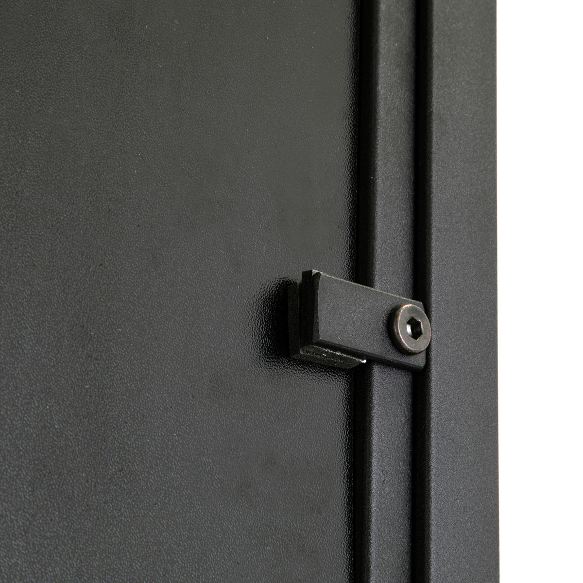 GARDEROBE  in 98/185/36 cm  - Schwarz, Design, Glas/Holzwerkstoff (98/185/36cm) - MID.YOU