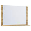 WANDSPIEGEL 80/65/16,6 cm  - Eichefarben/Honig, MODERN, Holzwerkstoff (80/65/16,6cm) - MID.YOU