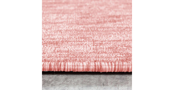 FLACHWEBETEPPICH 160/160 cm Nizza Rosa  - Rosa, Design, Textil (160/160cm) - Novel