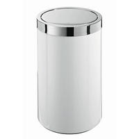 WÄSCHETONNE - Chromfarben/Weiß, Basics, Metall (35/58cm) - Joop!