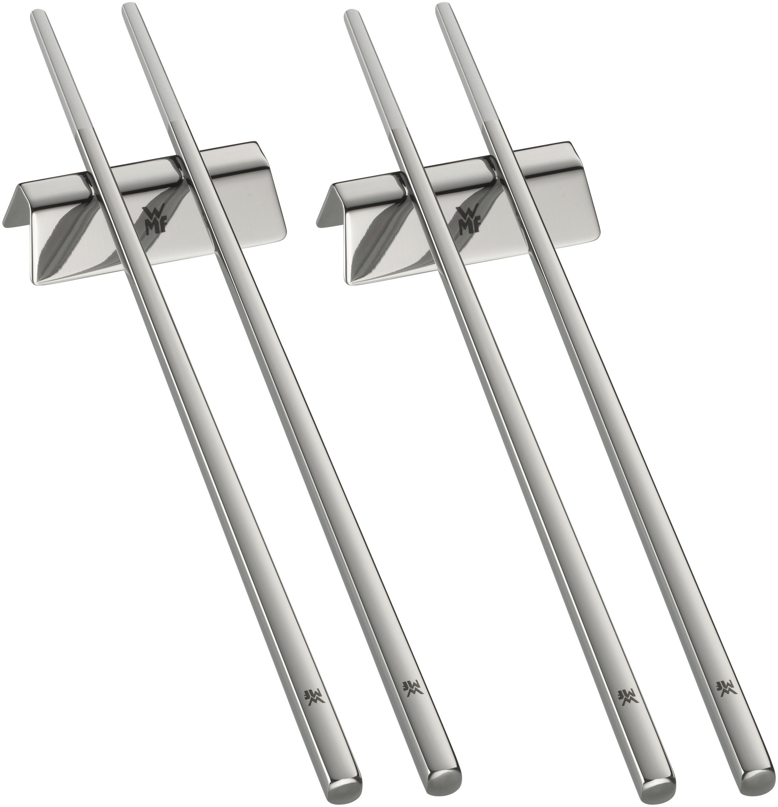 ŠTAPIĆI ZA JELO - boja nerđajućeg čelika, Osnovno, metal (25,1/9,5/2,3cm) - WMF