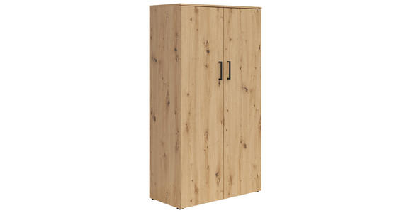 MEHRZWECKSCHRANK 80/147/40 cm  - Anthrazit/Schwarz, MODERN, Holzwerkstoff/Kunststoff (80/147/40cm) - Carryhome