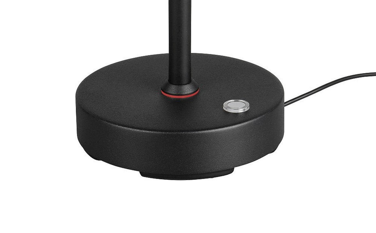 LED-TISCHLEUCHTE   - Schwarz, Basics, Metall (45/14/36cm)