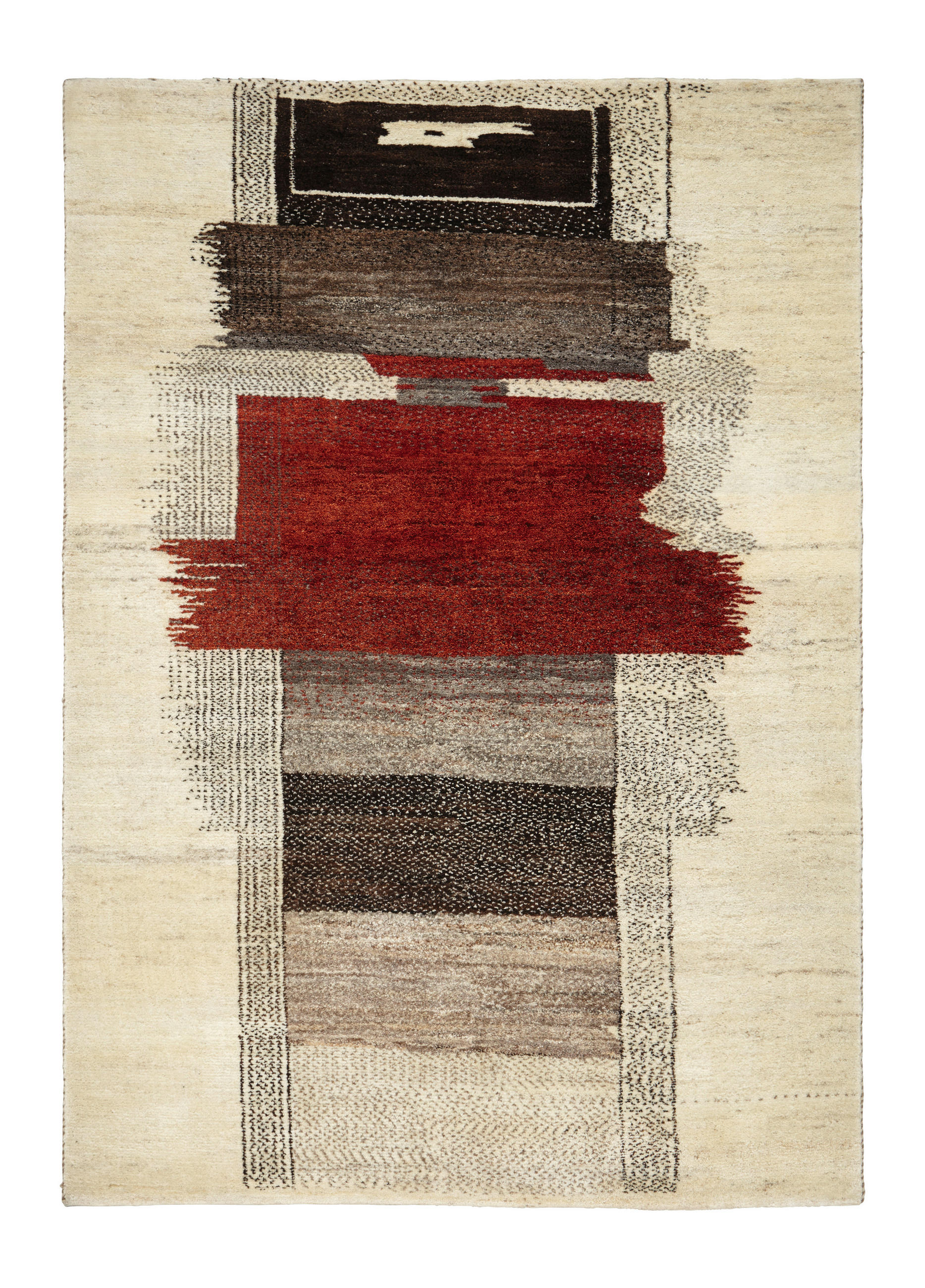 ORIENTALISK MATTA 120/180 cm Im Tal des Königs  - cremefärgad, Klassisk, textil (120/180cm) - Cazaris