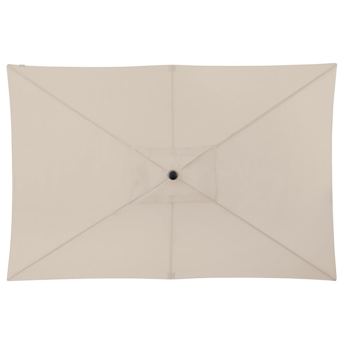 NAPERNYŐ  300/200 cm  - natúr színű/antracit, Basics, textil/fém (300/200cm)