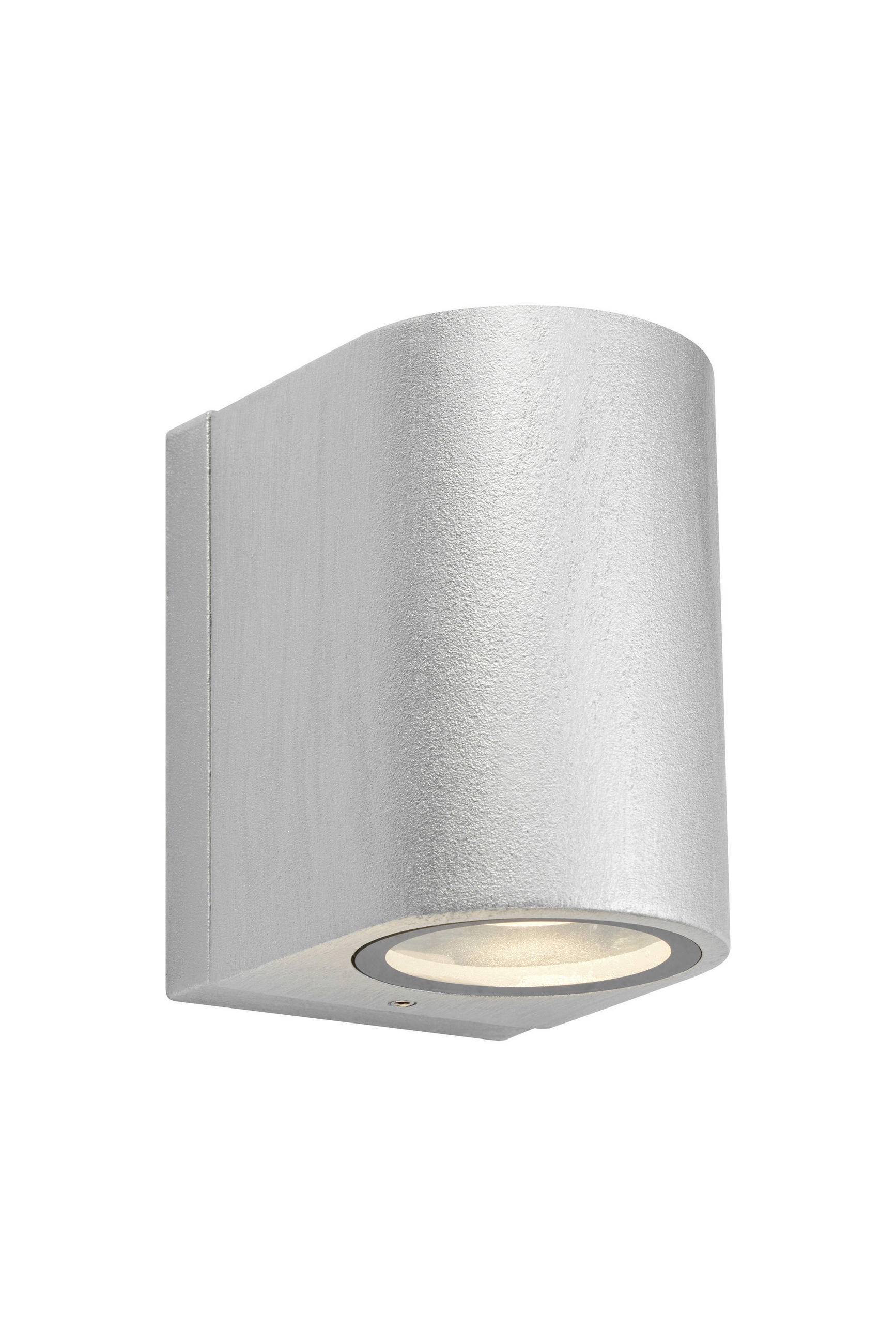 AUßENWANDLEUCHTE Alor 9/10/7 cm  - Silberfarben, Basics, Kunststoff/Metall (9/10/7cm) - Markslöjd