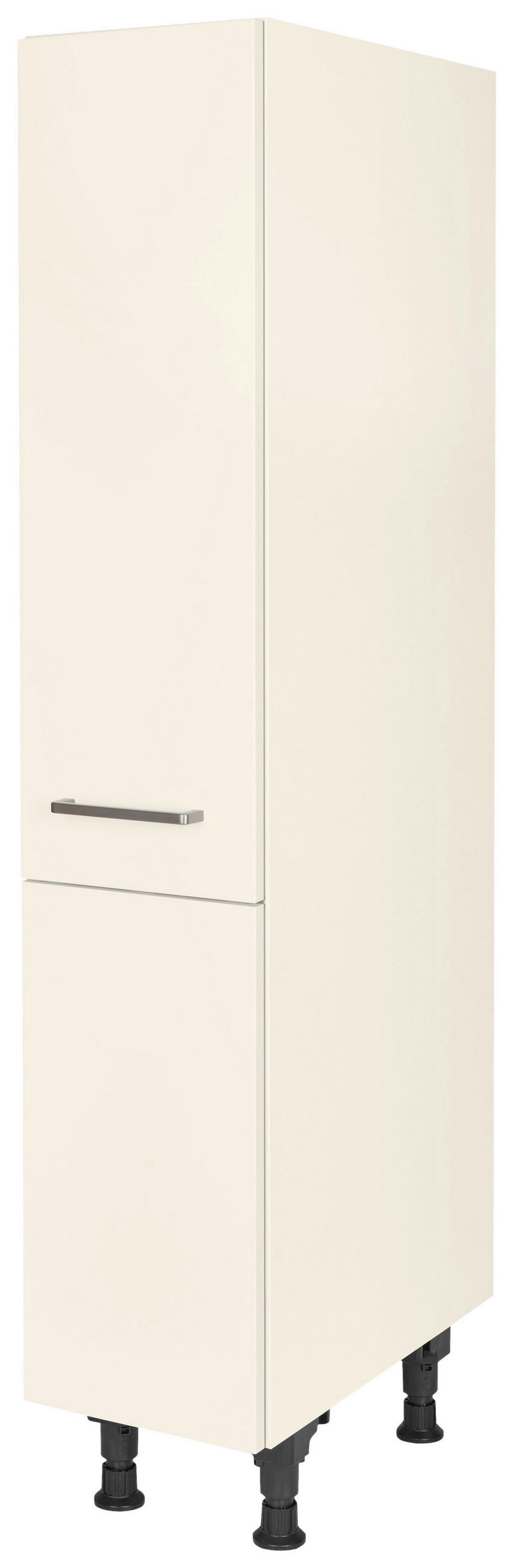 APOTHEKERSCHRANK 30/168/58 cm  in Magnolie  - Edelstahlfarben/Magnolie, MODERN, Holzwerkstoff/Metall (30/168/58cm) - Nobilia