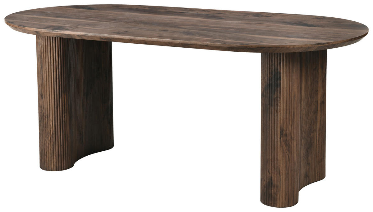 ESSTISCH in Holzwerkstoff 180/90/75 cm   - Walnussfarben, Basics, Holzwerkstoff (180/90/75cm) - Livetastic