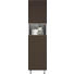 VITRINE in Braun - Alufarben/Braun, Design, Glas/Holzwerkstoff (52/209/46cm) - Joop!
