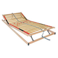 LATTENROST 80/200 cm, Kopfteil, Fußteil, Mittelzone verstellbar, Birke  - Naturfarben, Basics, Holz (80/200cm) - Xora