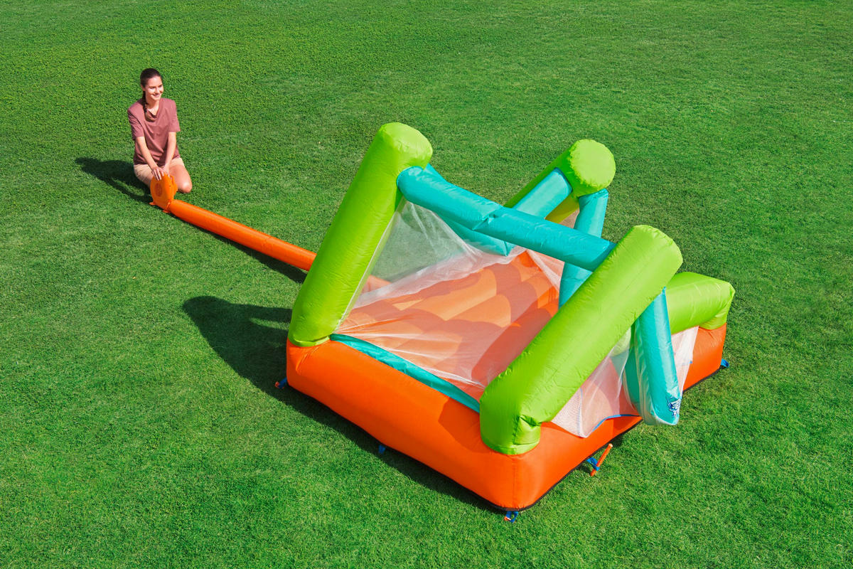 TRAMPOLIN 194/175/170 cm  - Multicolor, Basics, Kunststoff/Metall (194/175/170cm) - Bestway