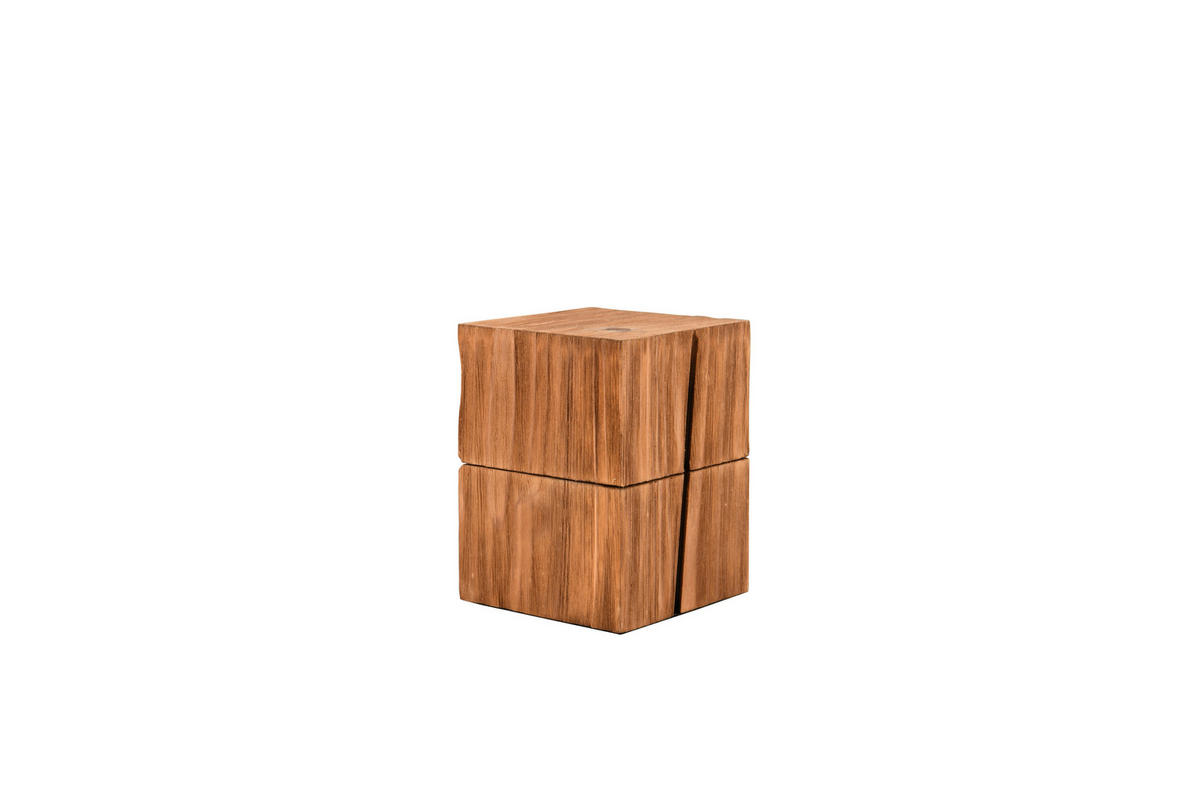 TISCHLEUCHTE Treasure   - Naturfarben, Trend, Holz (12/16/12cm) - Trio Leuchten