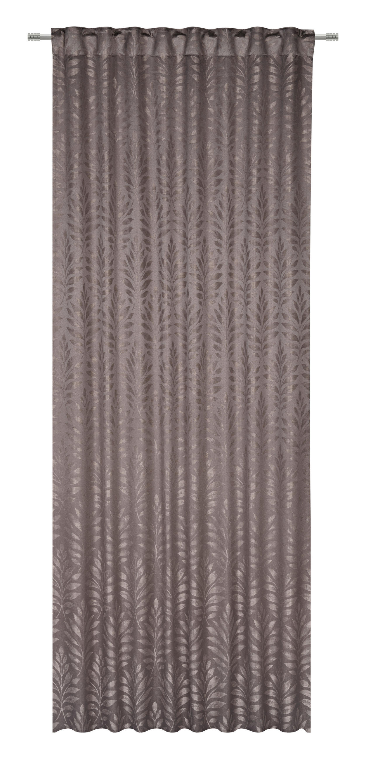 FERTIGVORHANG  blickdicht   135/245 cm  - Braun, Natur, Textil (135/245cm) - Esposa