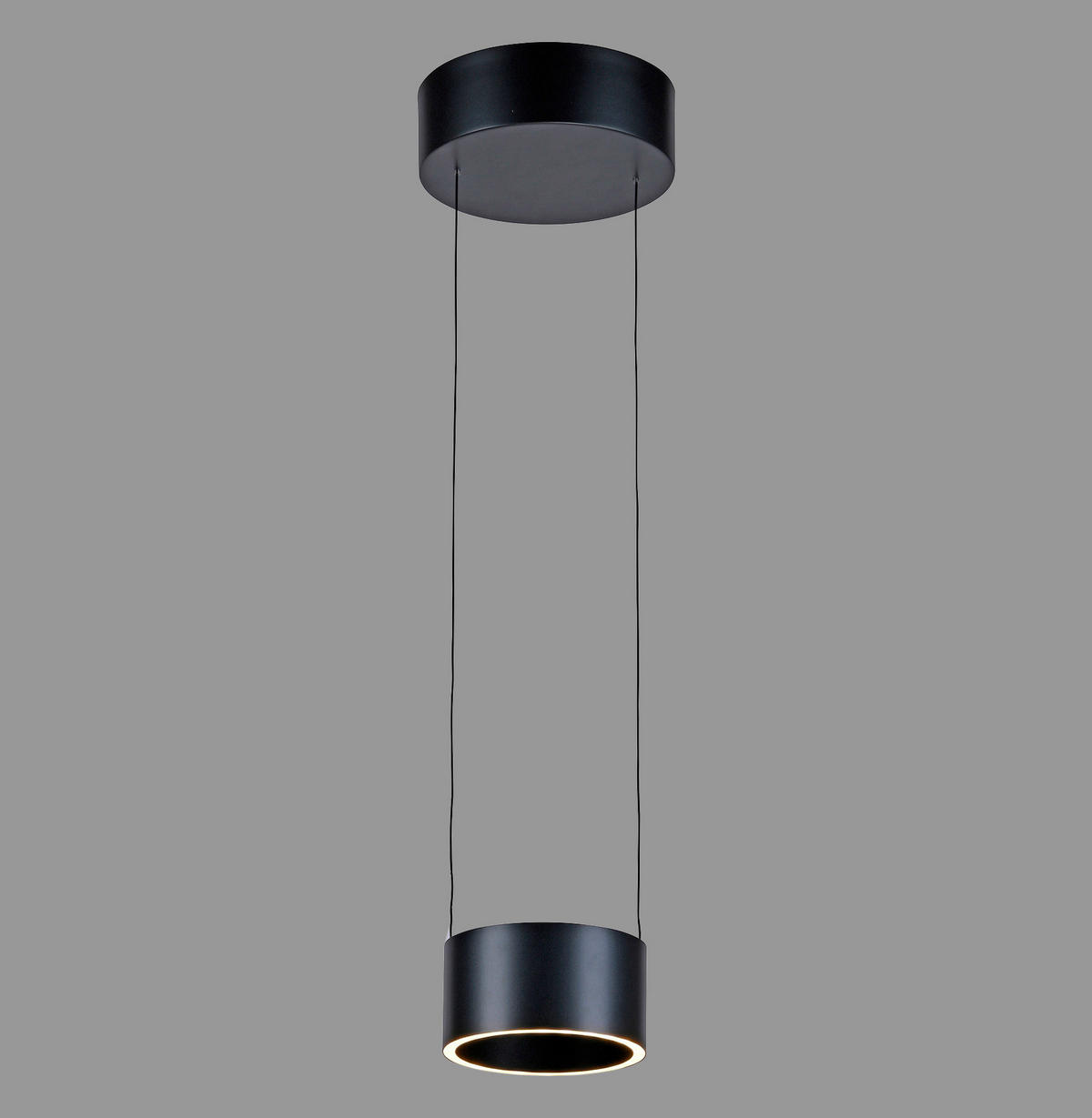 LED-HÄNGELEUCHTE 20/20/180 cm   - Grau, Design, Kunststoff/Metall (20/20/180cm) - Neuhaus PURE