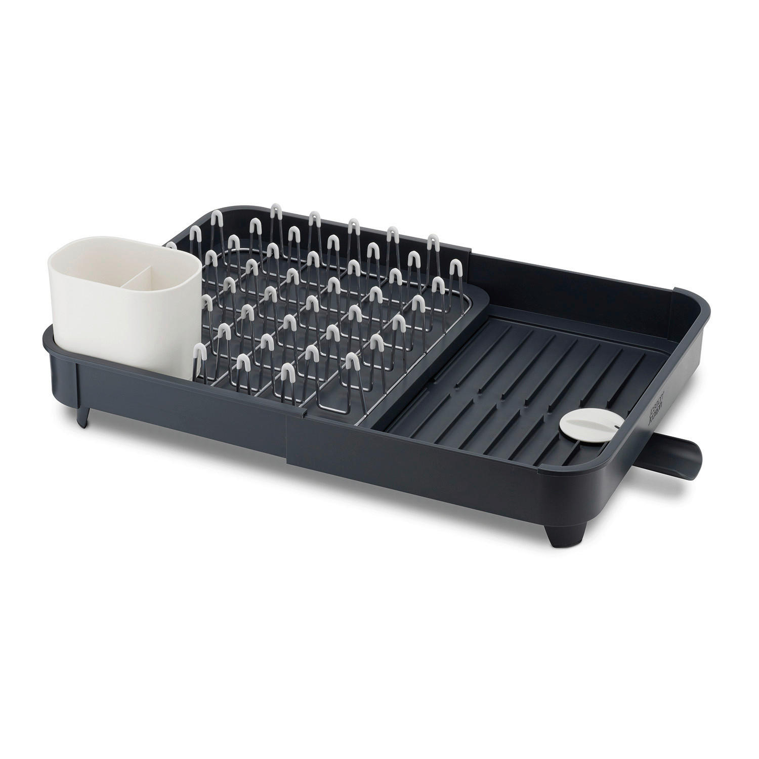 ABTROPFMATTE   - Dunkelgrau, Basics, Kunststoff/Metall (32/36,4/16,1cm) - Joseph Joseph