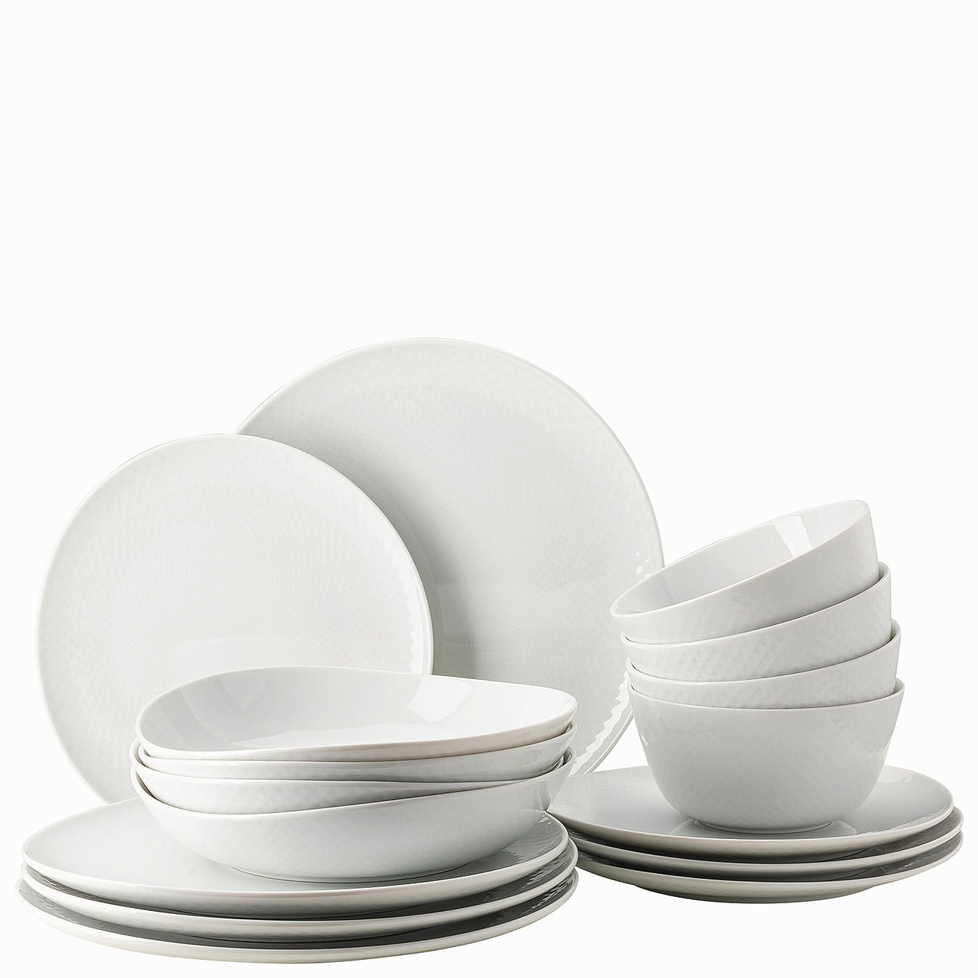 Rosenthal Kombiservice Junto Weiß 31.7x28.1x32 cm