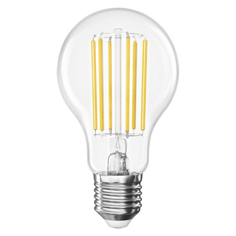 FILAMENTOVÁ LED ŽÁROVKA E27 - Basics, plast (6/6/10.8cm)