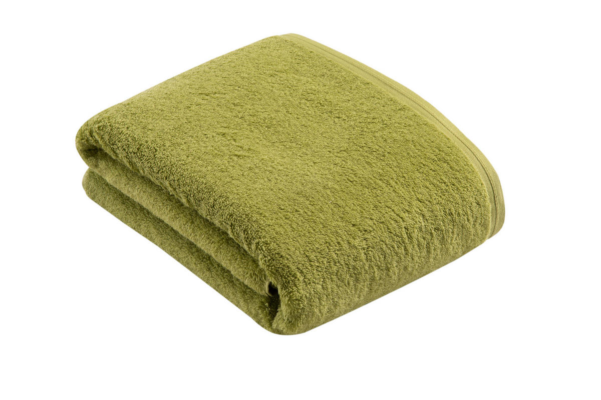 RUČNÍK DO KOUPELNY, 100/150 cm, zelená - zelená, Basics, textil (100/150cm) - Vossen