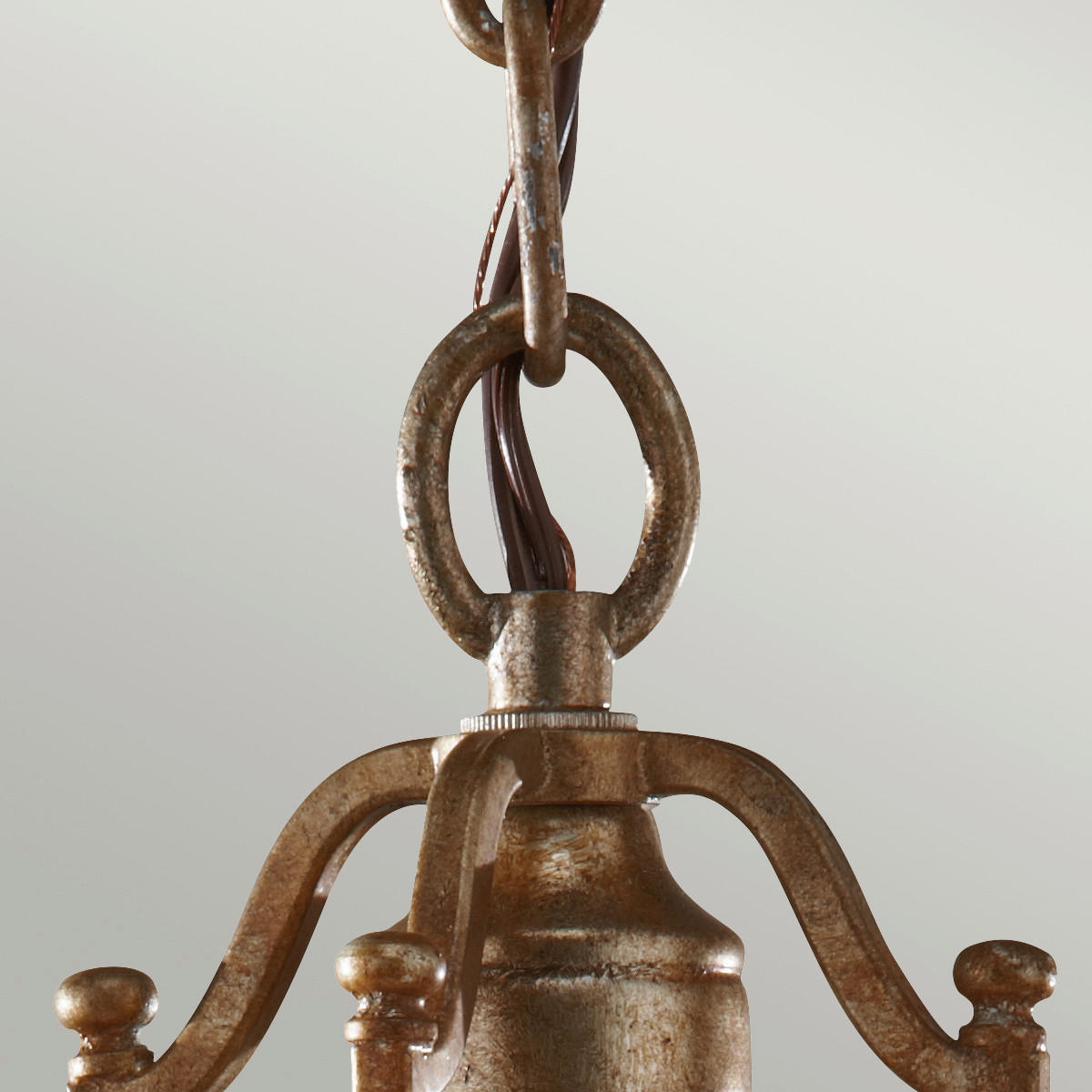 HÄNGELEUCHTE 19.4/55.2 cm    - Bronzefarben, Konventionell, Metall (19.4/55.2cm) - Elstead Lighting