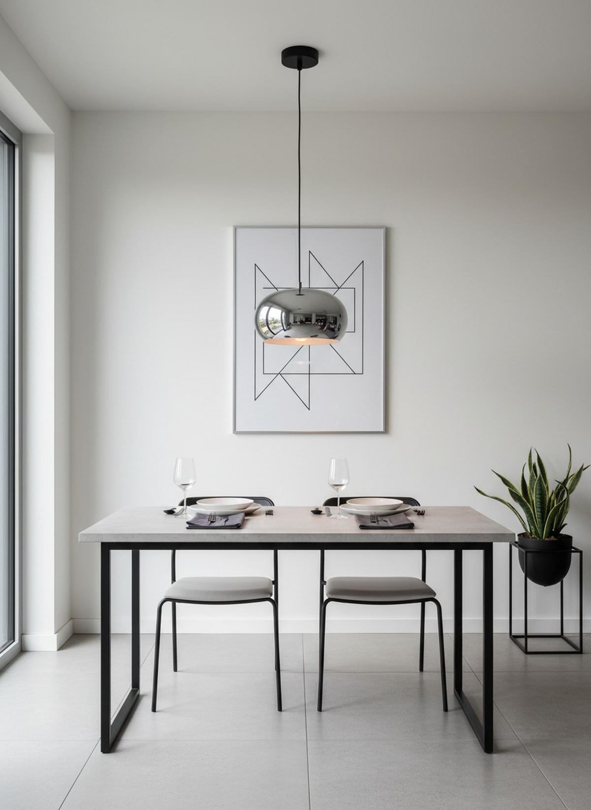 HÄNGELEUCHTE 23/120 cm   - Schwarz, Trend, Glas/Metall (23/120cm) - Novel