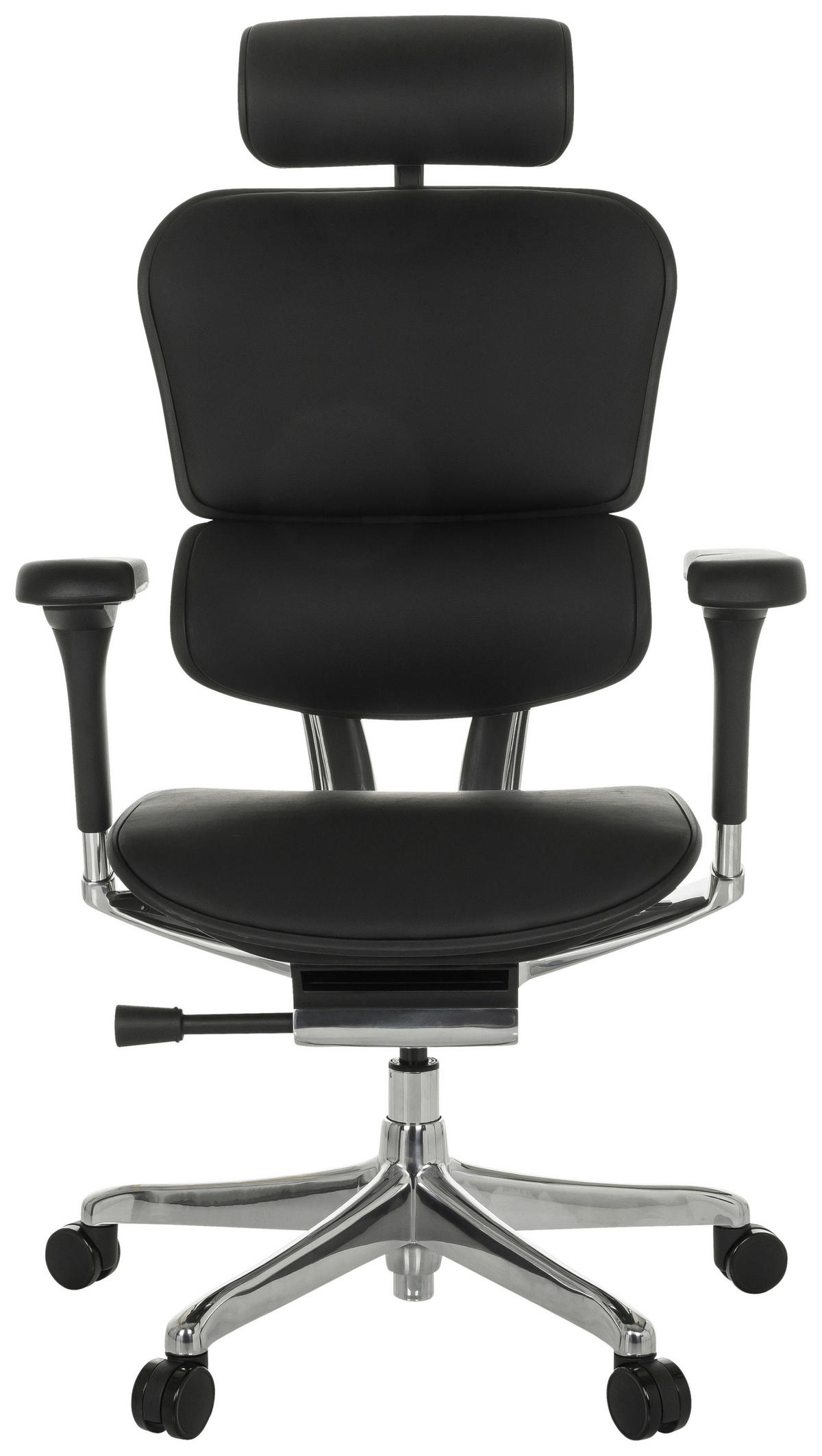 OTOČNÁ ŽIDLE, černá - černá/barvy stříbra, Moderní, kov/plast (78/117 - 136/64cm) - MID.YOU