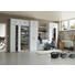 KLEIDERSCHRANK in Weiß - Silberfarben/Weiß, KONVENTIONELL, Holzwerkstoff/Kunststoff (106/194/54cm) - Xora KLEIDERSCHRANK in Weiß - Silberfarben/Weiß, KONVENTIONELL, Holzwerkstoff/Kunststoff (106/194/54cm) - Xora