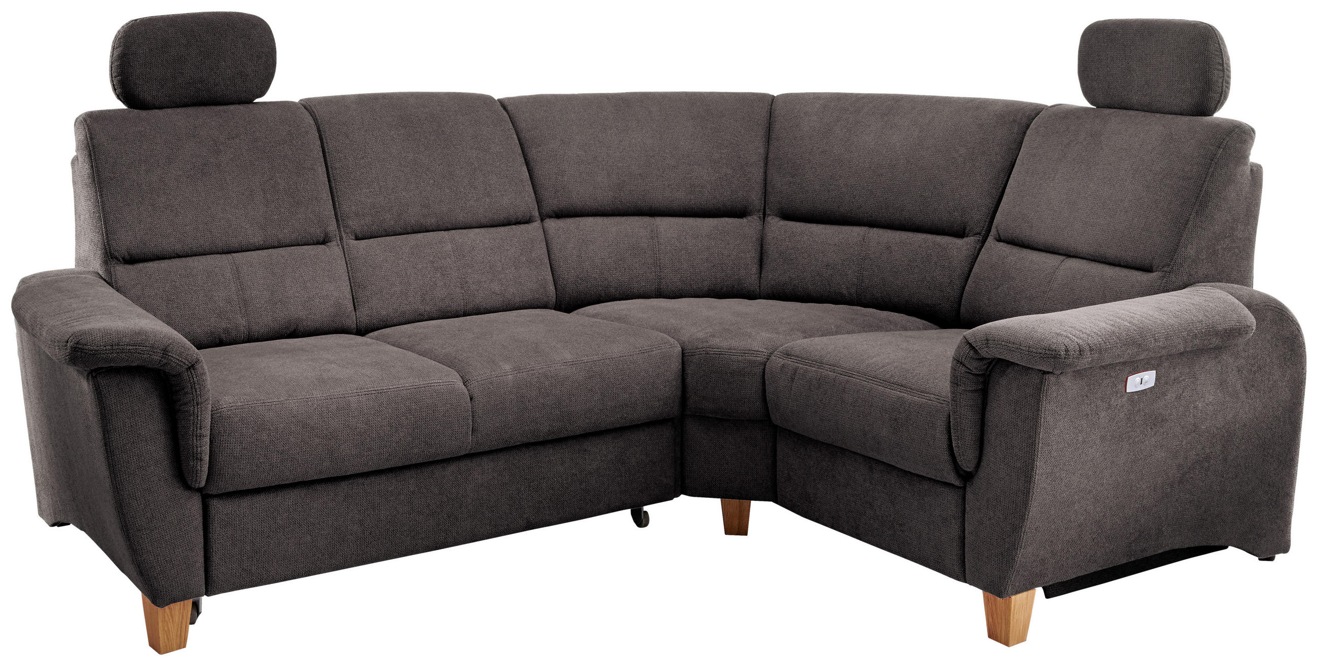 Ecksofa Parole Anthrazit S:237/186 Cm
