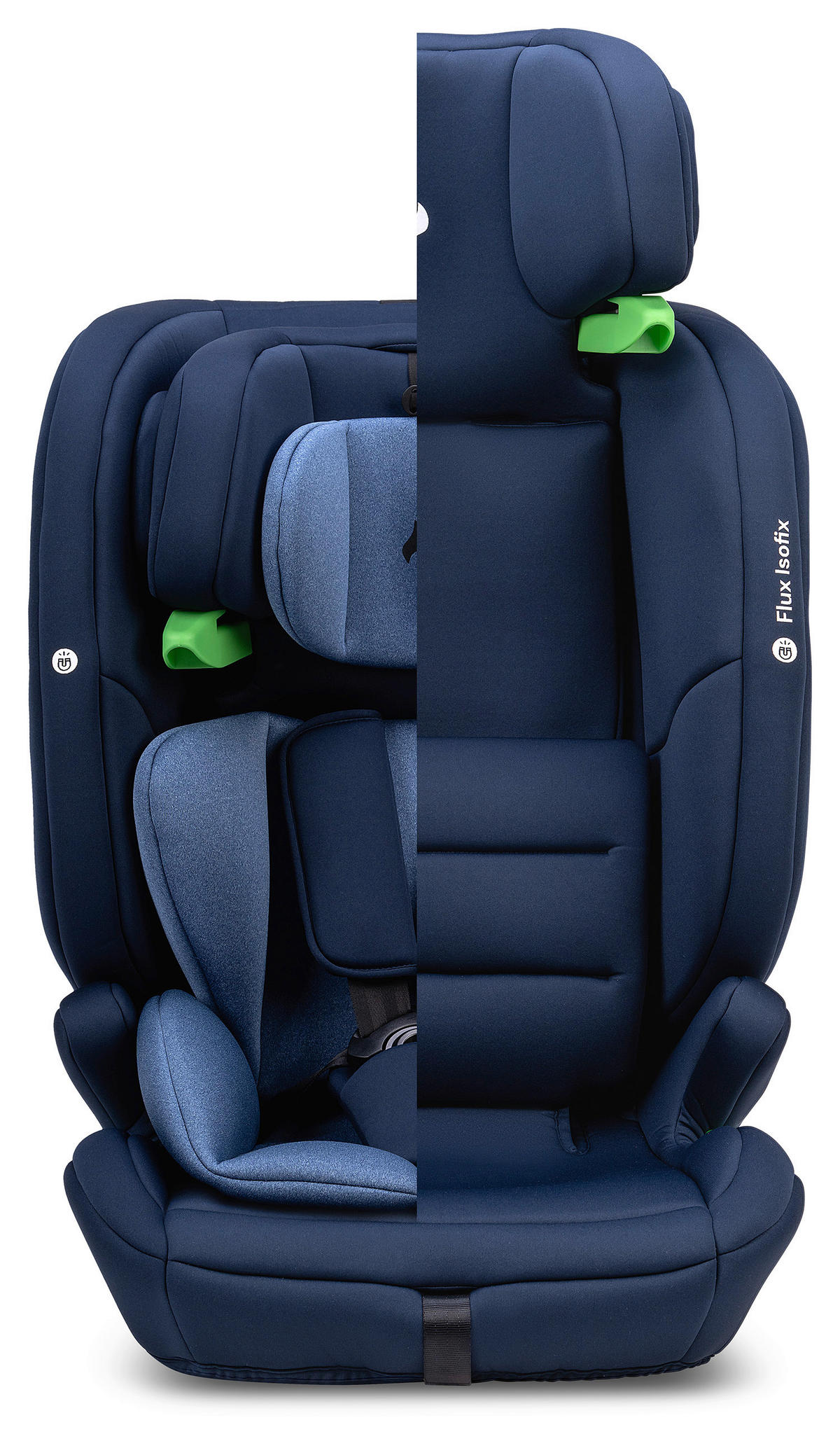 DĚTSKÁ AUTOSEDAČKA - modrá/tmavě modrá, Basics, textil/plast (44/61,5/47cm) - Osann