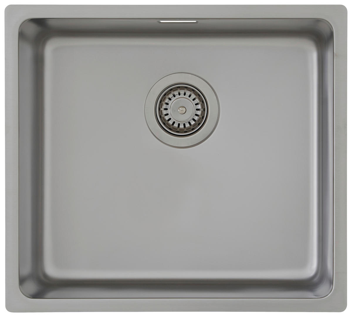 SPÜLE 1720DETROIT49X44  - Edelstahlfarben, Trend, Metall (49/22,5/44cm) - Respekta