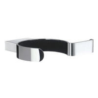HAARTROCKNERHALTER Metall  - Chromfarben, Basics, Metall (12/2/9,7cm)