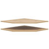 ECKBODEN 96/1,5/74 cm   - Eiche Artisan, MODERN, Holzwerkstoff (96/1,5/74cm)