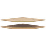 ECKBODEN  in 96/1,5/74 cm  - Eiche Artisan, MODERN, Holzwerkstoff (96/1,5/74cm) - Carryhome