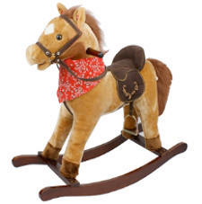 KONJIĆ ZA LJULJANJE - konjak, Osnovno, drvo (74/30/64cm)