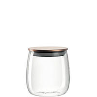 POSODA ZA SHRANJEVANJE  TE PER TE  12,3/13,5/12,3 cm           - prozorno, Basics, steklo (12,3/13,5/12,3cm) - Leonardo