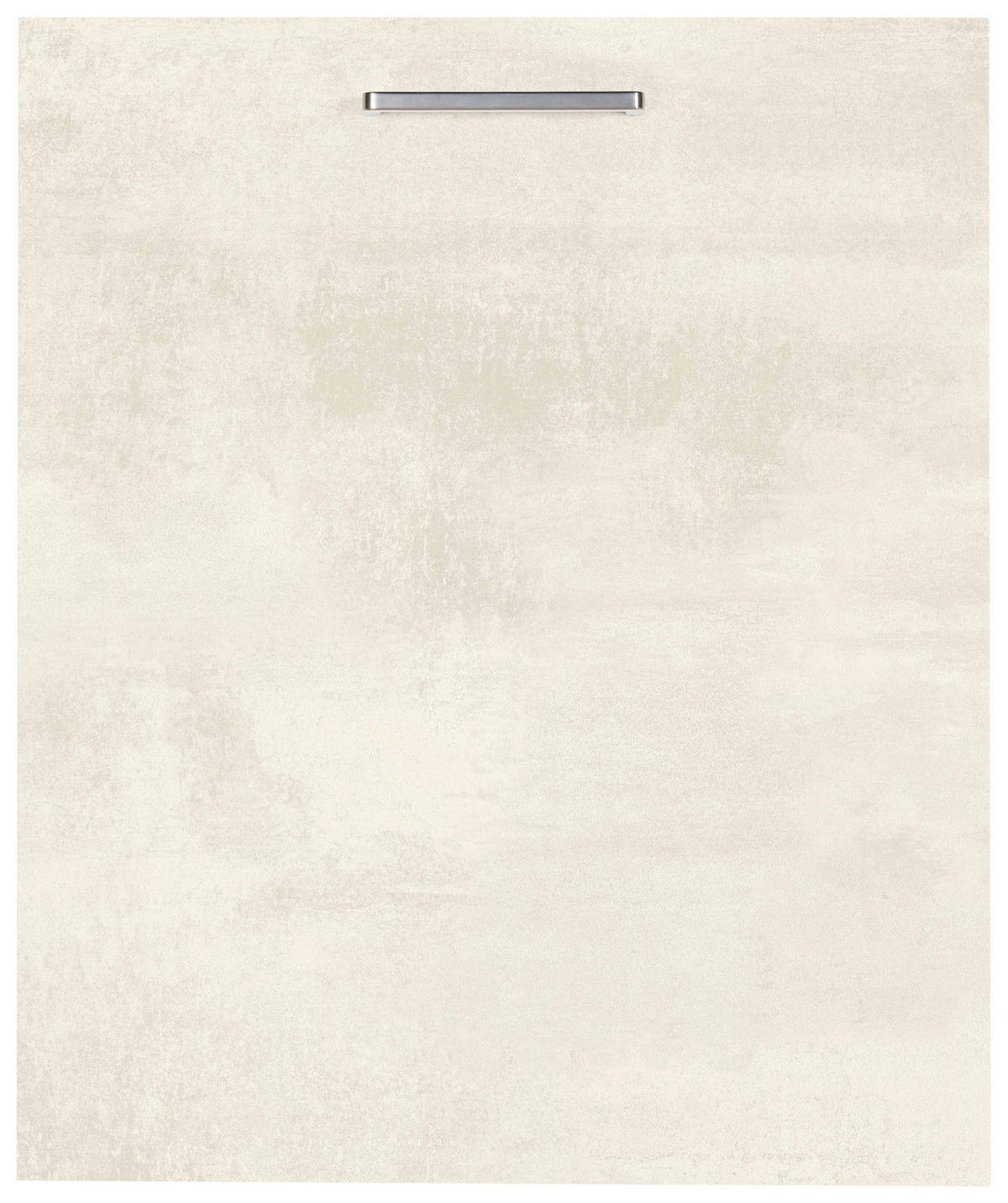 GESCHIRRSPÜLERFRONT 45/72/56 cm  in Weiß  - Edelstahlfarben/Weiß, MODERN, Holzwerkstoff/Metall (45/72/56cm) - Nobilia