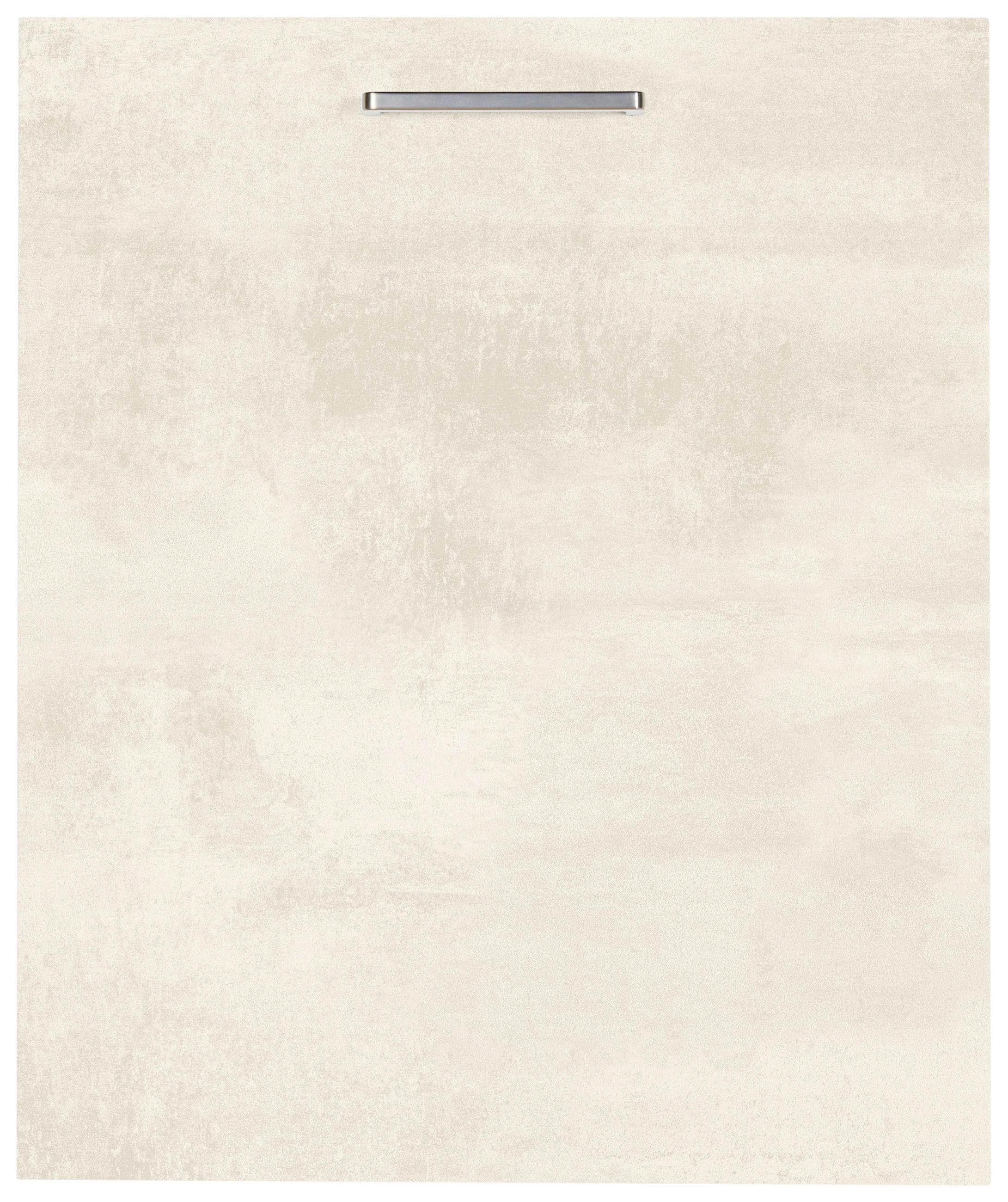 Nobilia Geschirrspülerfront Riva Weiß 45x72x56 cm