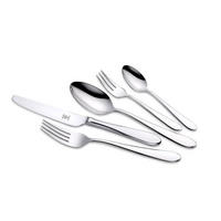 SADA PRÍBOROV, ušľachtilá oceľ, 60-dielne - farba ušľachtilej ocele, Basics, kov (50,2/39,5/6,1cm) - Justinus