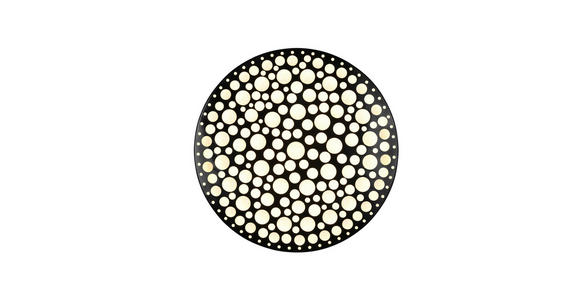 LED-DECKENLEUCHTE 40,5/9 cm - Schwarz, Basics, Kunststoff (40,5/9cm) - Novel