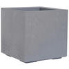 BLUMENKASTEN  - Grau, Basics, Kunststoff (40/40/40cm) - Siena Garden