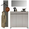 GARDEROBE 3-teilig  in 180/199/40 cm  - Kaschmir, Design, Holzwerkstoff (180/199/40cm) - Voleo