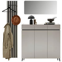 GARDEROBE 3-teilig  in 180/199/40 cm  - Kaschmir, Design, Holzwerkstoff (180/199/40cm) - Voleo