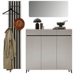 GARDEROBE 3-teilig  in 180/199/40 cm  - Kaschmir, Design, Holzwerkstoff (180/199/40cm) - Voleo